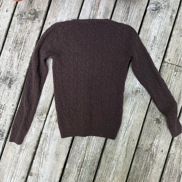 JCREW Cable Knit Wool Blend Sweater J. Crew - XS - Picture 3 of 7